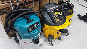 This image shows two vacuums.