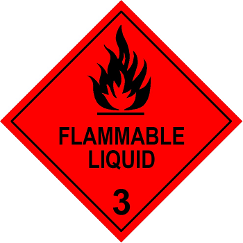 A placard for premises where packaged stores of hazardous chemicals are kept on site