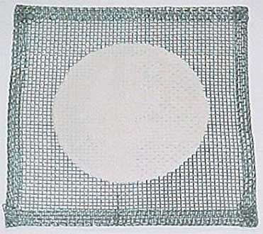 Gauze mat with ceramic centre