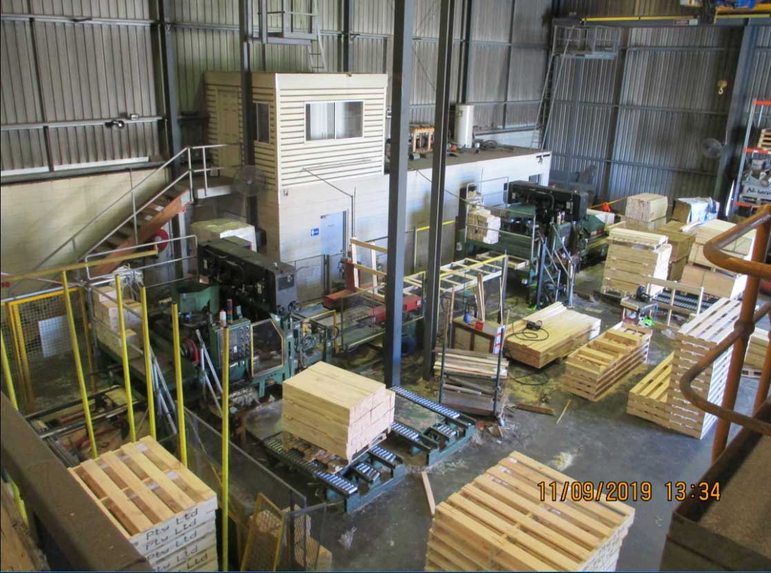 pallet-making machine