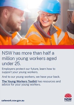 At risk workers poster for young people