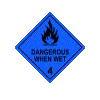 Dangerous when wet