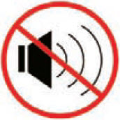 Noise warning sign