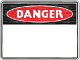 Danger sign